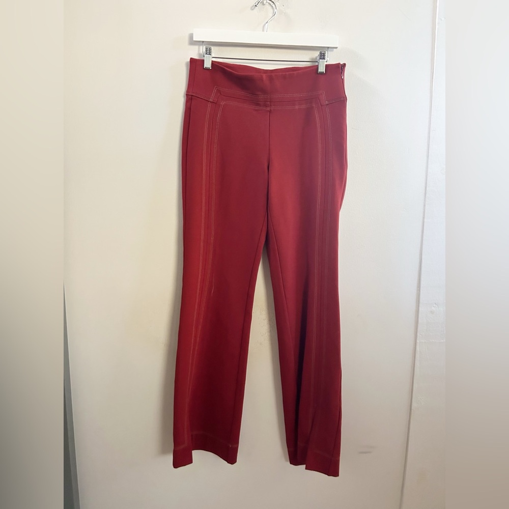 Anthropologie essential trouser red 6